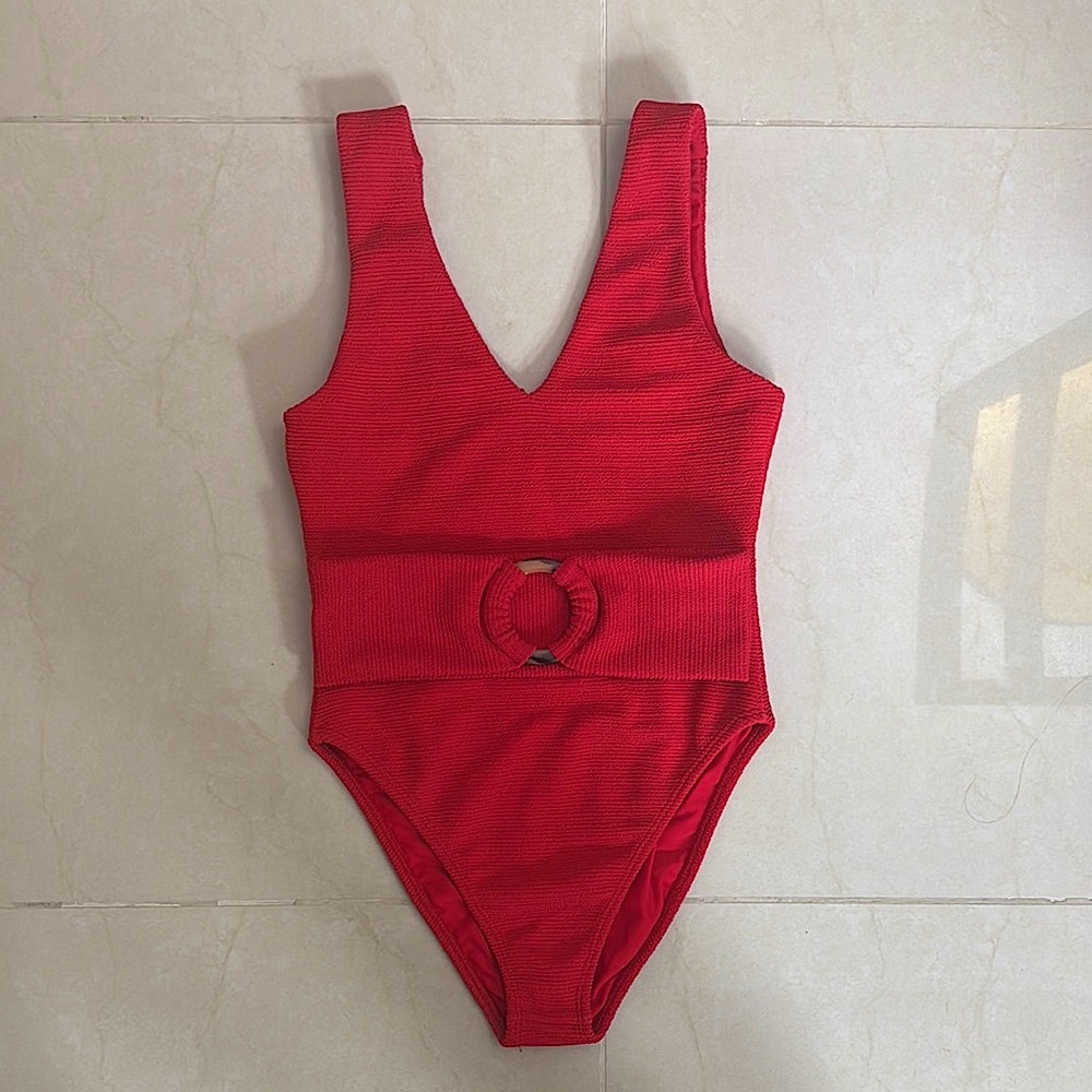 Montce Red Kim One Piece Swimsuit